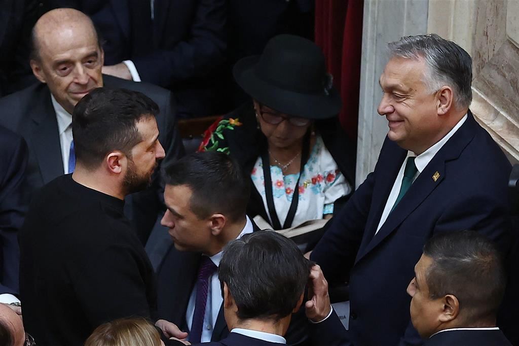 Zelensky e Orban