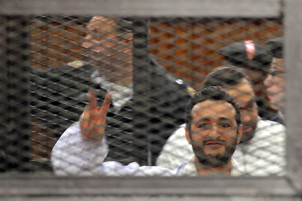 Ahmed Douma, 37 anni, durante il processo
