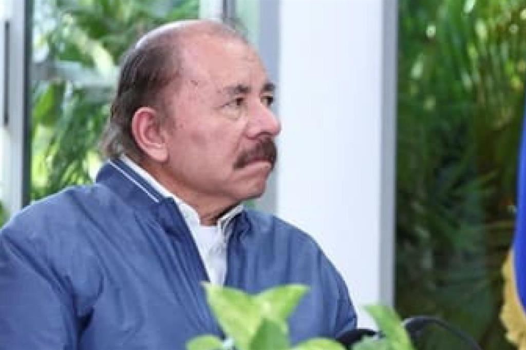 Il presidente-dittatore del Nicaragua, Daniel Ortega