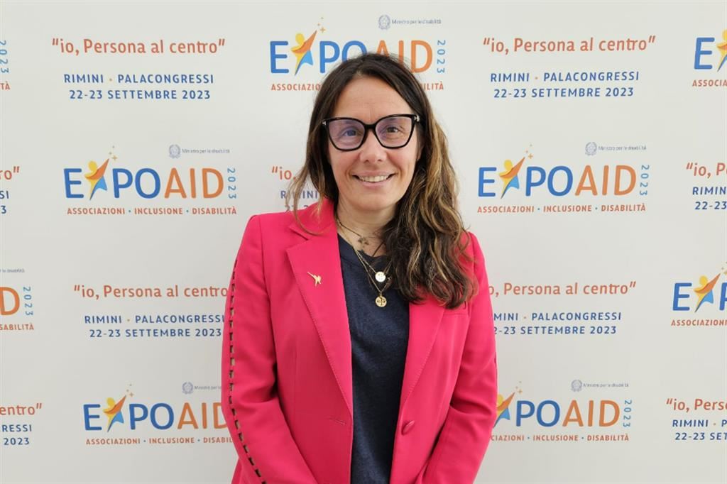 La ministra per le Disabilità Alessandra Locatelli