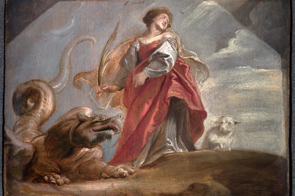 Peter Paul Rubens, “Santa Margherita”