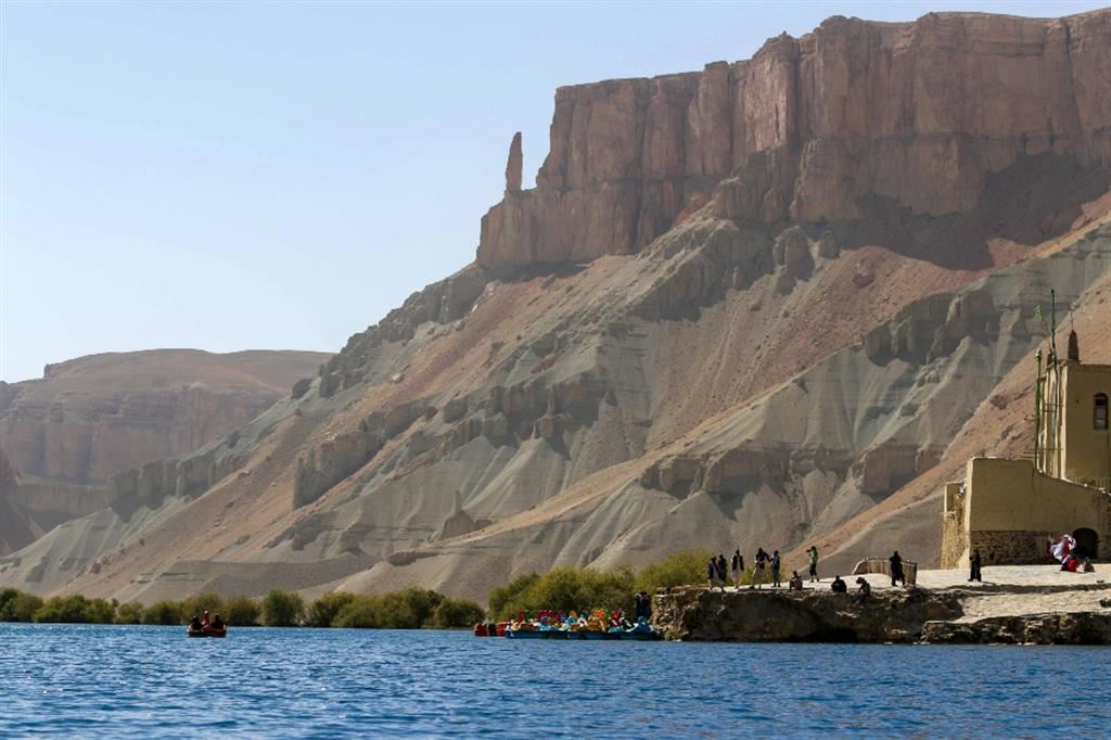 Uno dei luoghi più amati dai turisti in Afghanistan: il parco nazionale di Band-e.Amir, a Bamyian