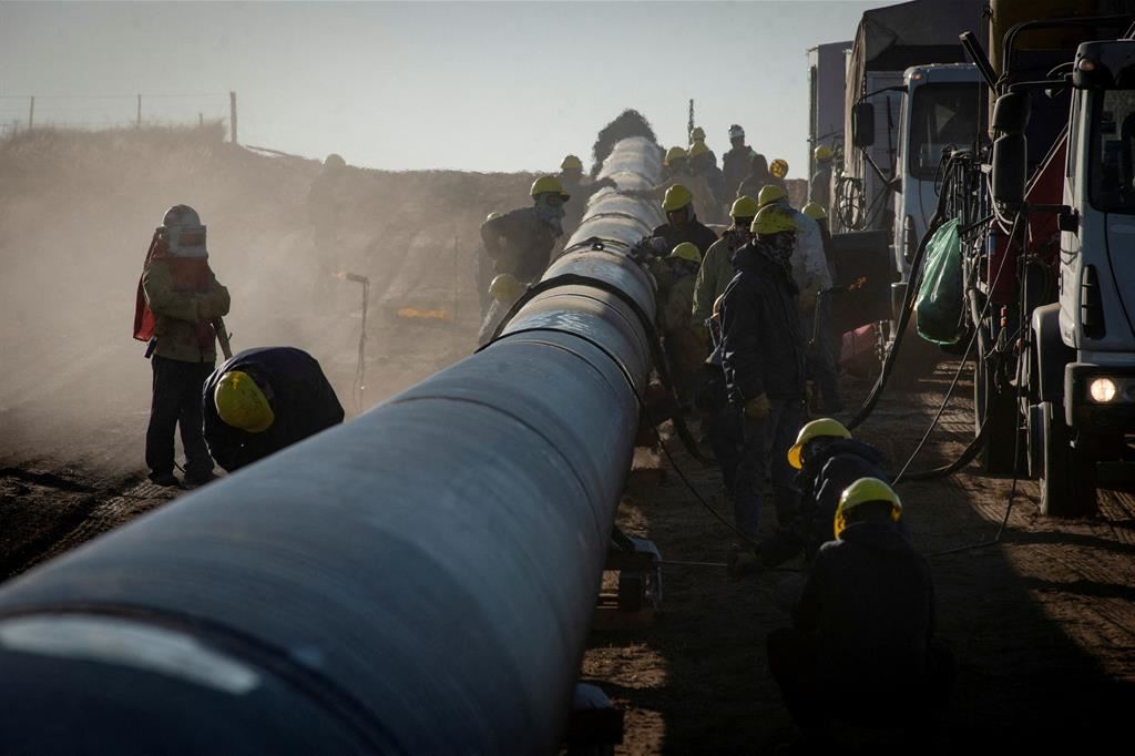 Il gasdotto “Néstor Kirchner” che collega Vaca Muerta a Buenos Aires