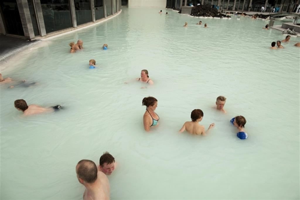 Una piscina termale