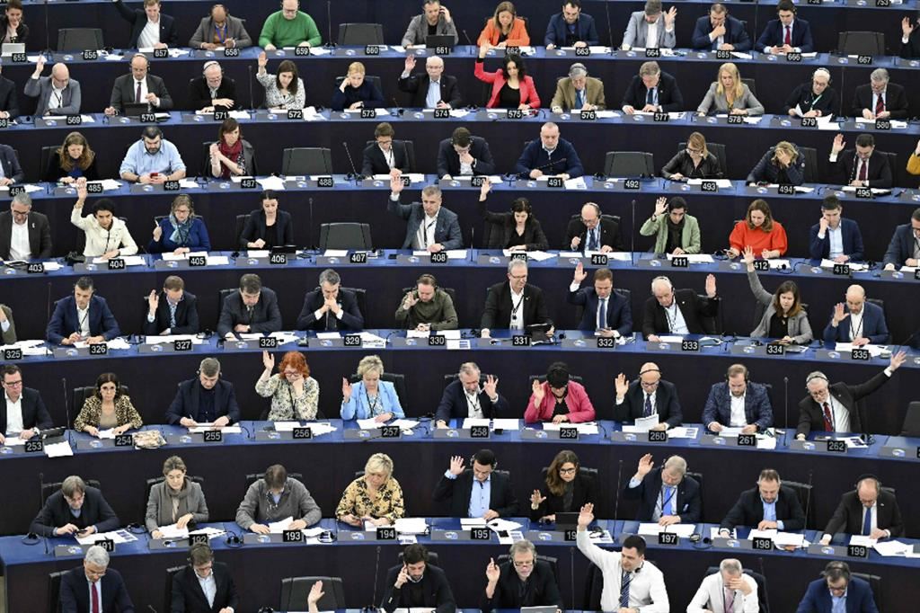La seduta di ieri all’Europarlamento di Strasburgo