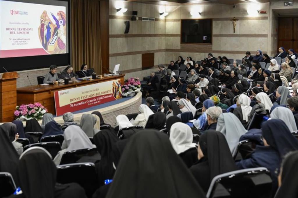 Al via ieri a Roma l’Assemblea generale Usmi sul tema “In Cammino sinodale, donne testimoni del Risorto”