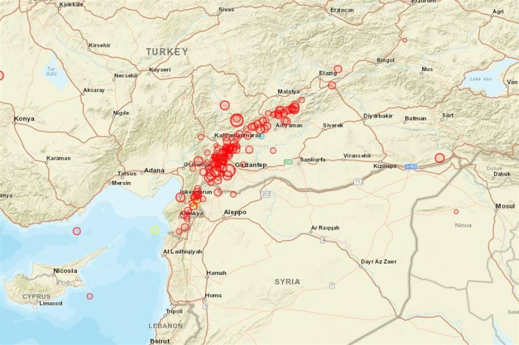 Terremoto in Turchia e Siria: il suolo dell'Anatolia si è spostato di 3 metri