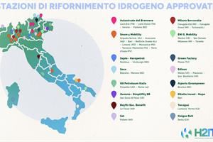 Entro tre anni 36 nuove stazioni di rifornimento in Italia