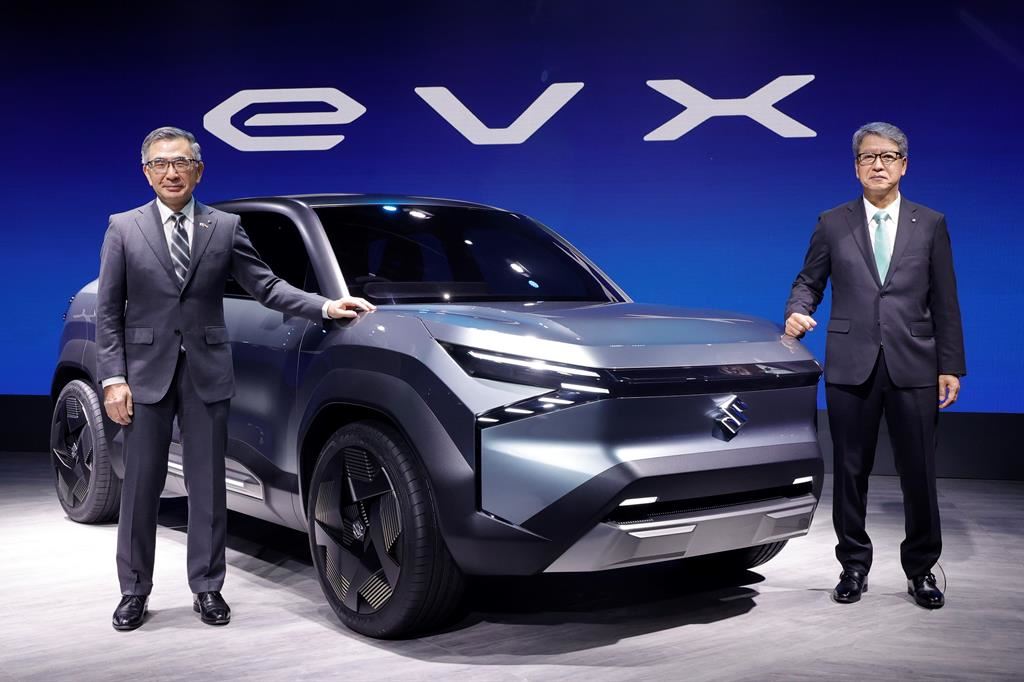 Il concept eVX, la prima Suzuki 100% elettrica