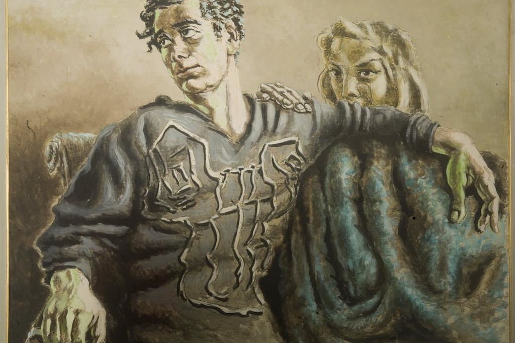 Alberto Savinio, “Orfeo ed Euridice” , 1951 (Firenze, Galleria degli Uffizi)