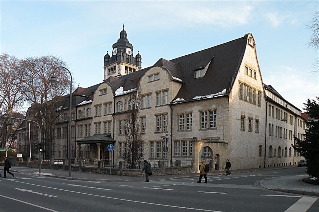 La sede centrale dell'Università di Jena