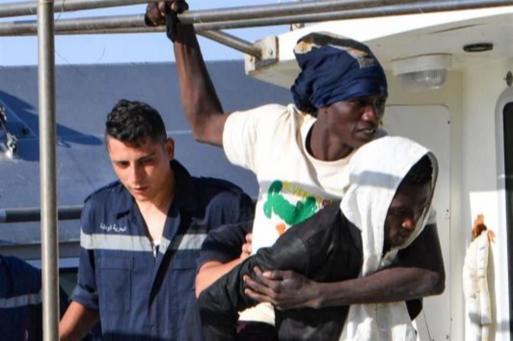 Migranti in arrivo dalla Tunisia nei giorni scorsi