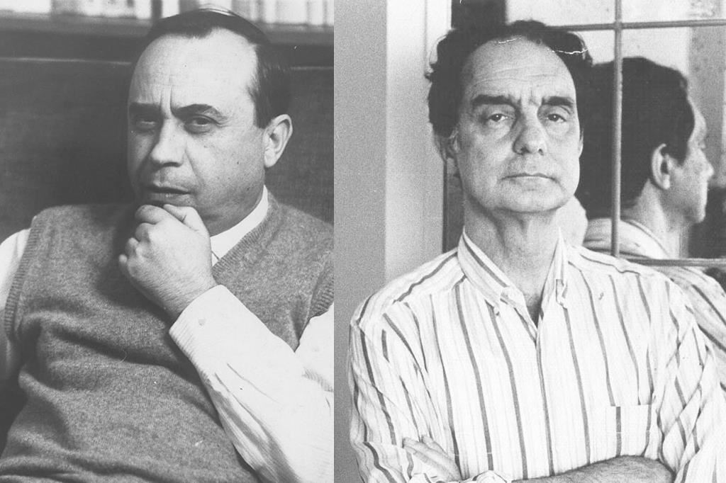 Leonardo Sciascia (1921 1989) e Italo Calvino (1923 1985)