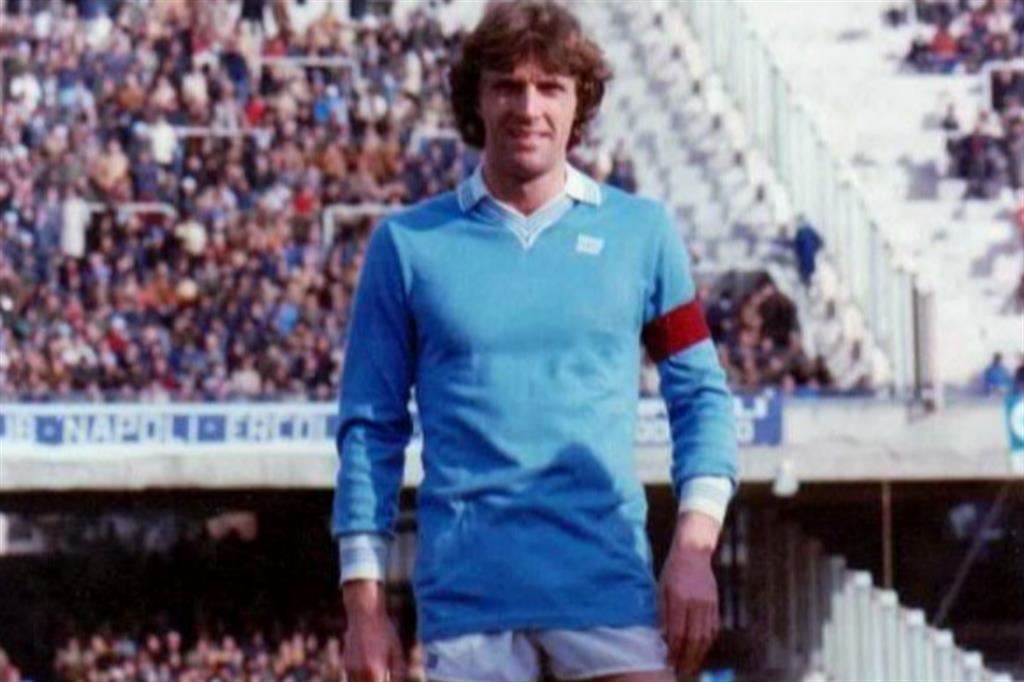 L’olandese Ruud Krol, al Napoli dal 1980 all’84