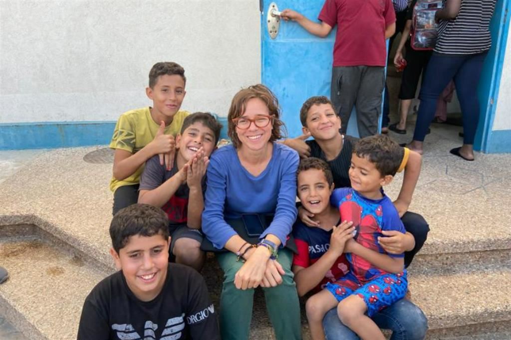 Stefania Rigotto nella Striscia di Gaza