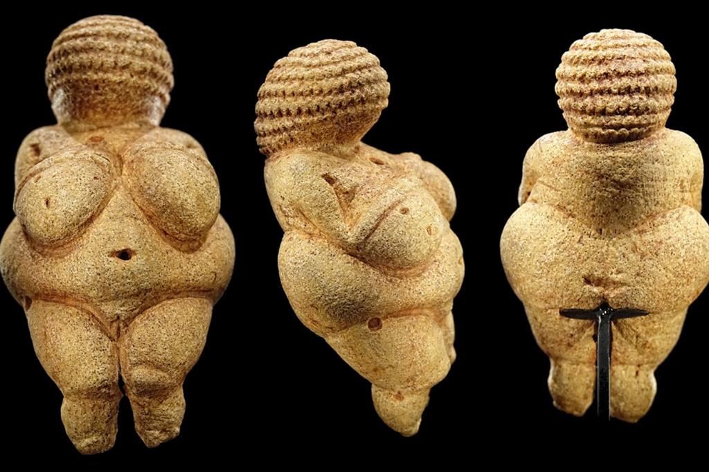 La Venere di Willendorf, risalente al 30mila avanti Cristo