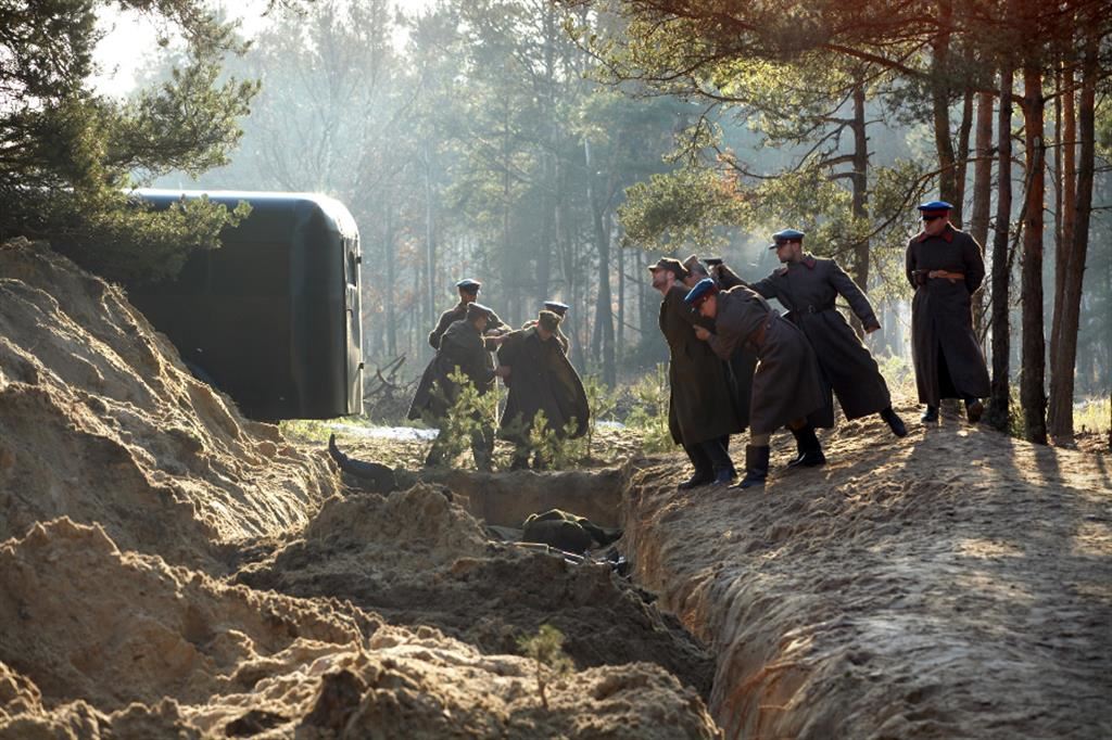 Una scena del film “Katyn” diretto da Andrzej Wajda e uscito nel 2007