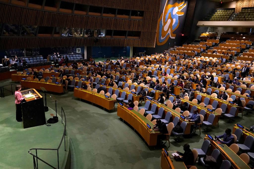 L'Assemblea dell'Onu vota la risoluzione per il ritiro della Russia