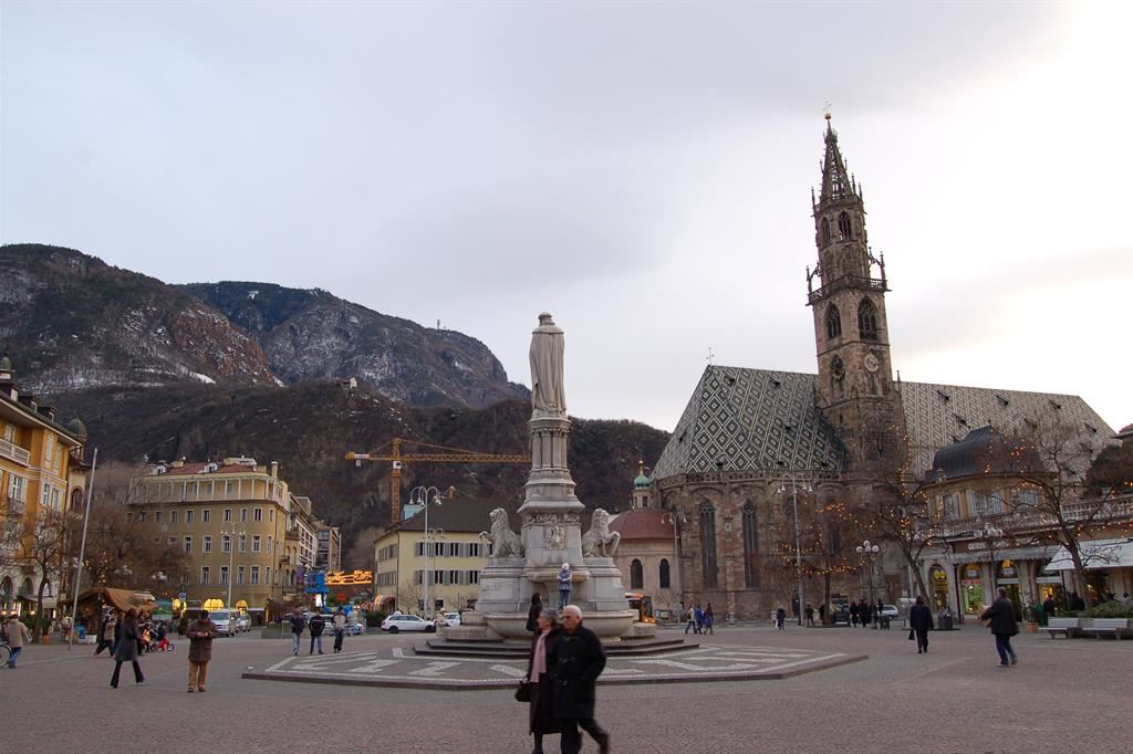 Una veduta di Bolzano