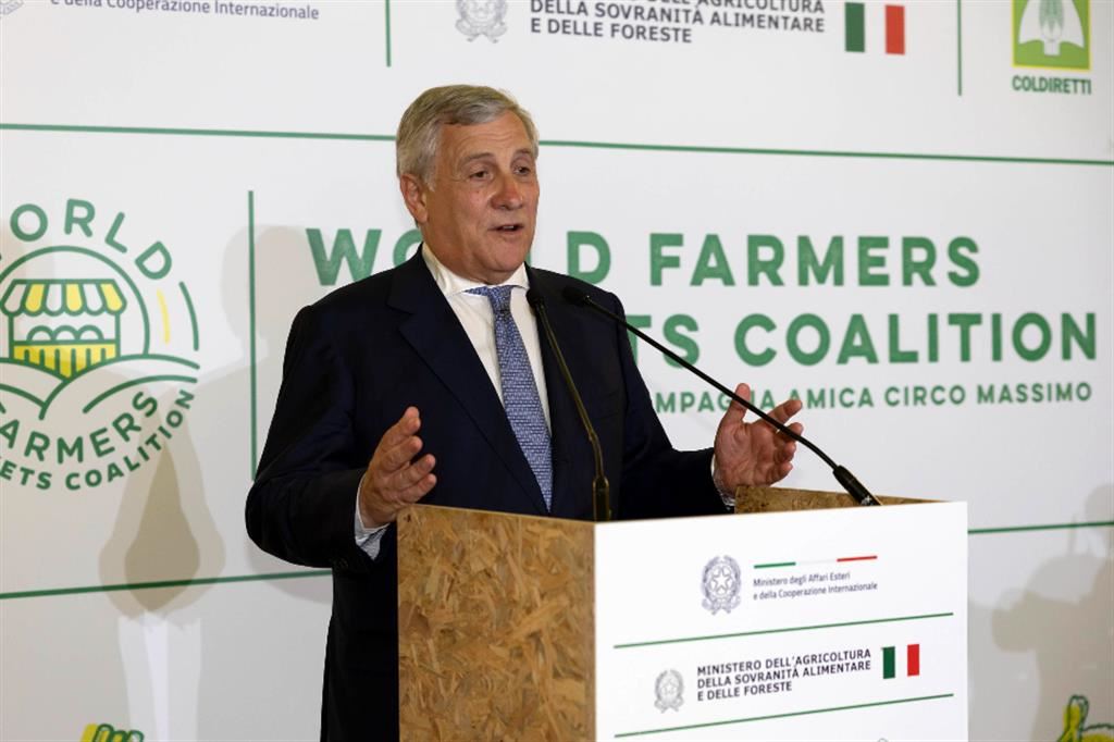 Il ministro degli Affari esteri e della Cooperazione internazionale Antonio Tajani