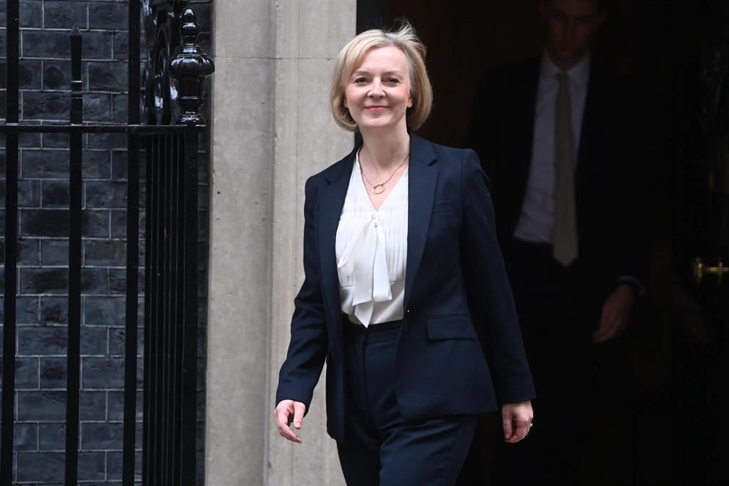 La premier conservatrice Liz Truss ha lasciato Downing Street il 25 ottobre 2022