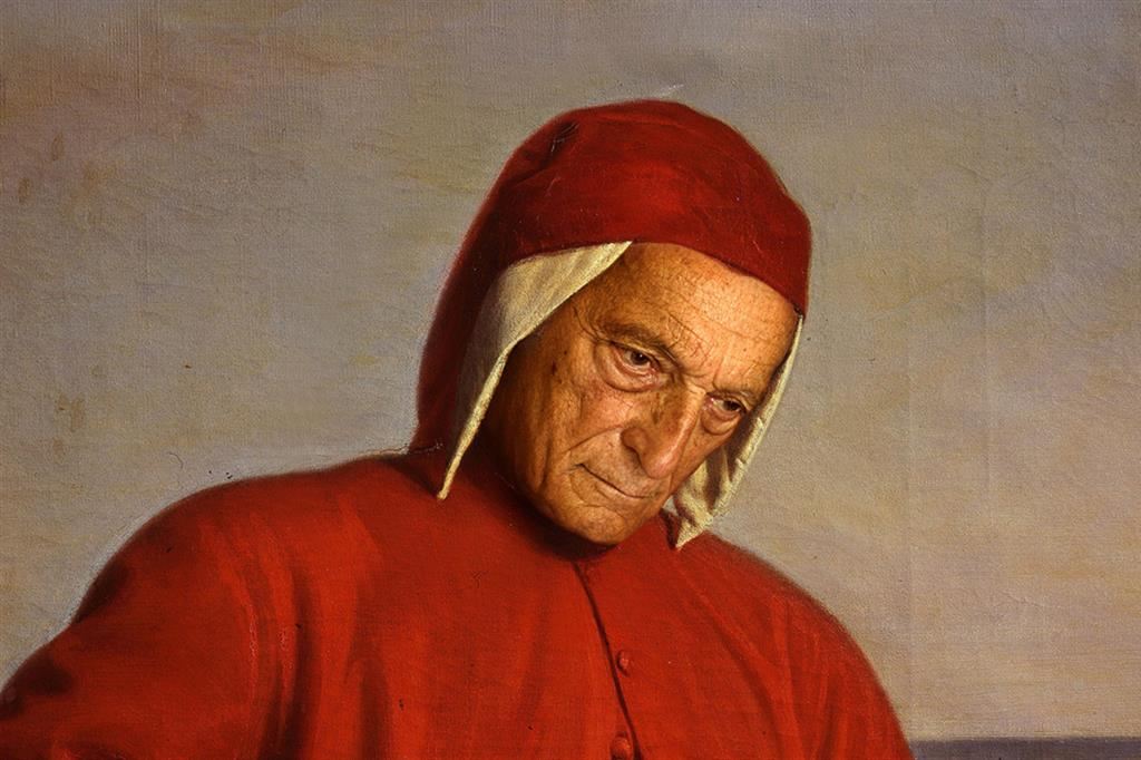 Domenico Peterlini, “Dante Alighieri” (particolare)