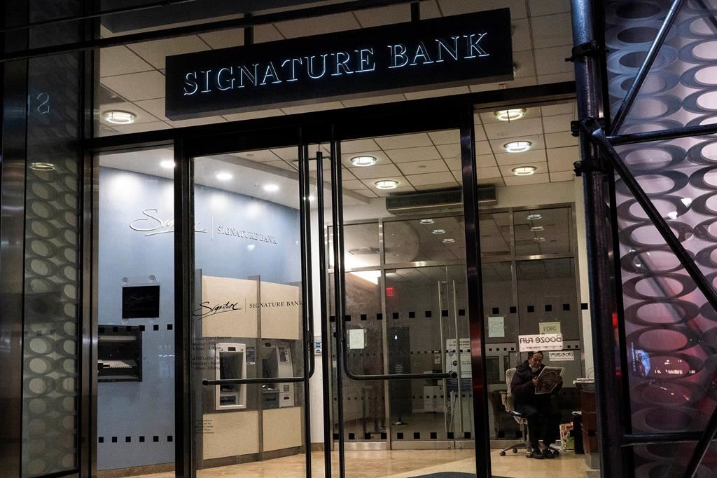 La sede di Signature Bank a New York