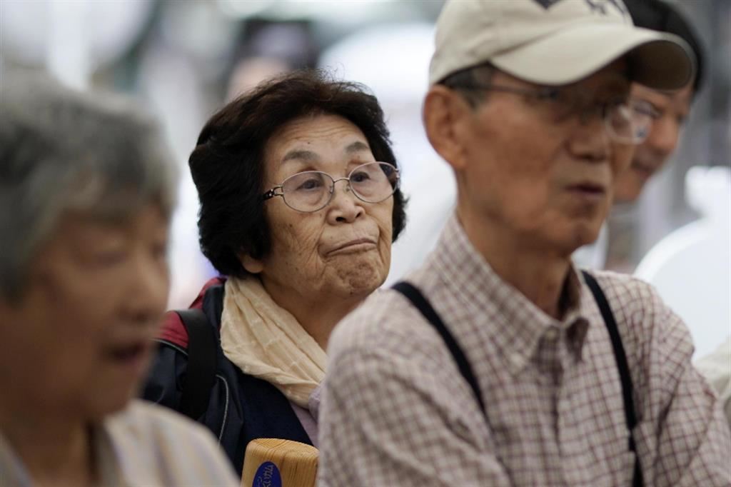 Il 28,4% dei giapponesi ha più di 65 anni: un record nel mondo