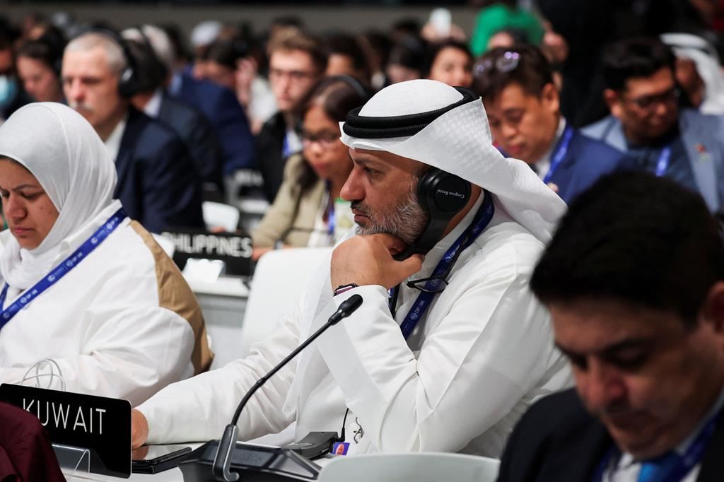 Haitham Al Ghais, segretario generale dell'Opec, alla COP28