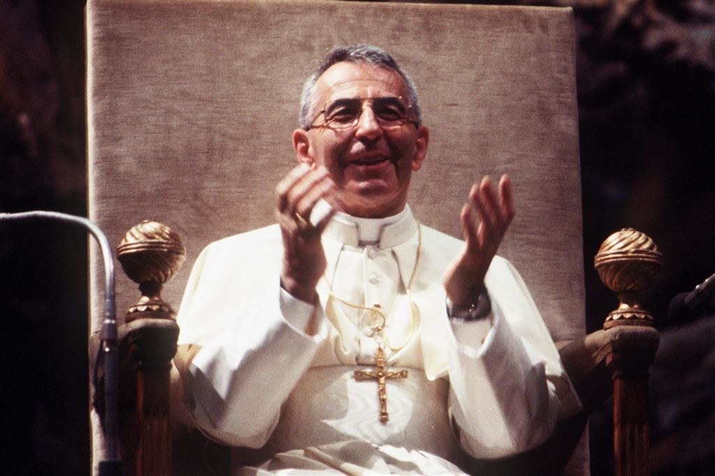 Papa Albino Luciani che è morto il 28 settembre di 45 anni fa