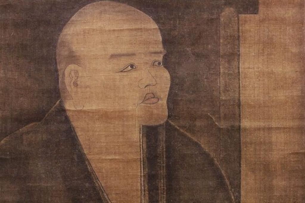 Ritratto di Dōgen conservato presso il tempio Hōkyō-ji (宝慶寺) in Giappone, Prefettura di Fukui