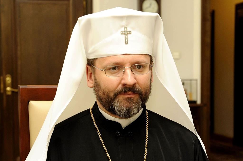 L’arcivescovo maggiore della Chiesa greco-cattolica ucraina, Sviatoslav Shevchuk,