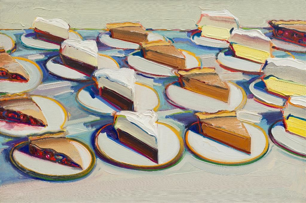 Wayne Thiebaud, “Pie Rows”, 1961