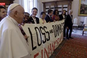 Papa Francesco e i giovani che curano i mali del pianeta