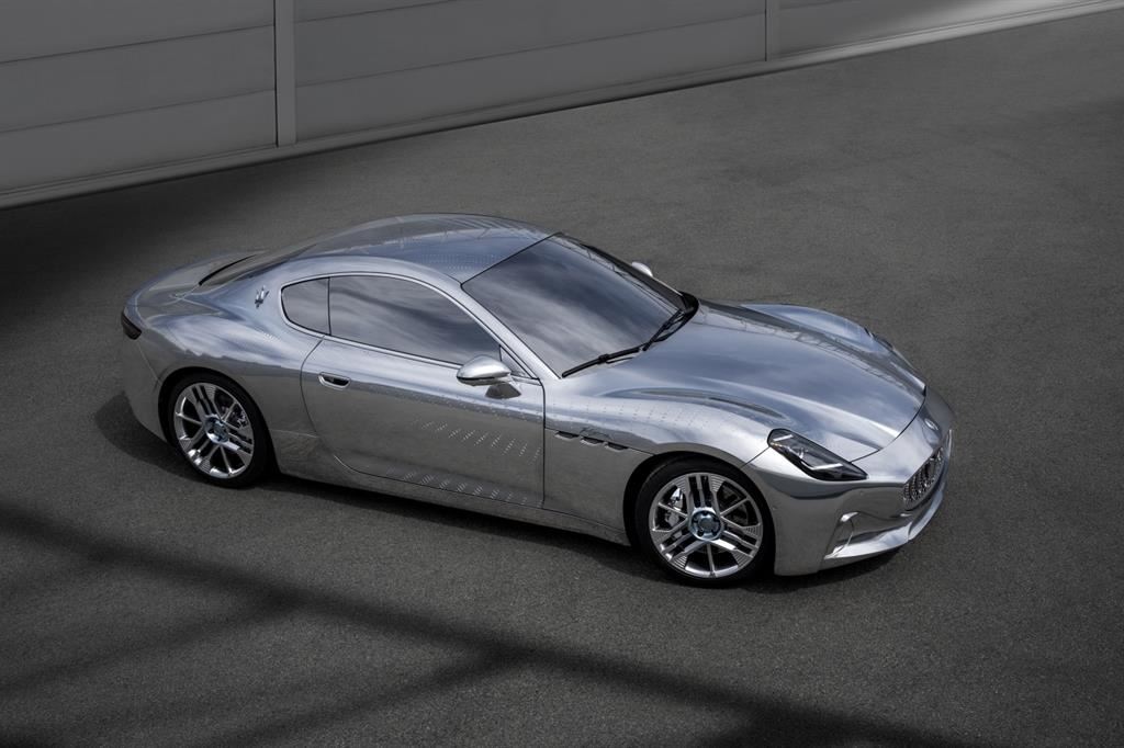 La Maserati GT Folgore, la prima elettrica del marchio del Tridente