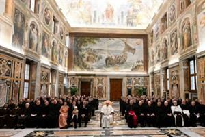 Il Papa ai seminaristi: «Siate segno di una Chiesa in uscita»