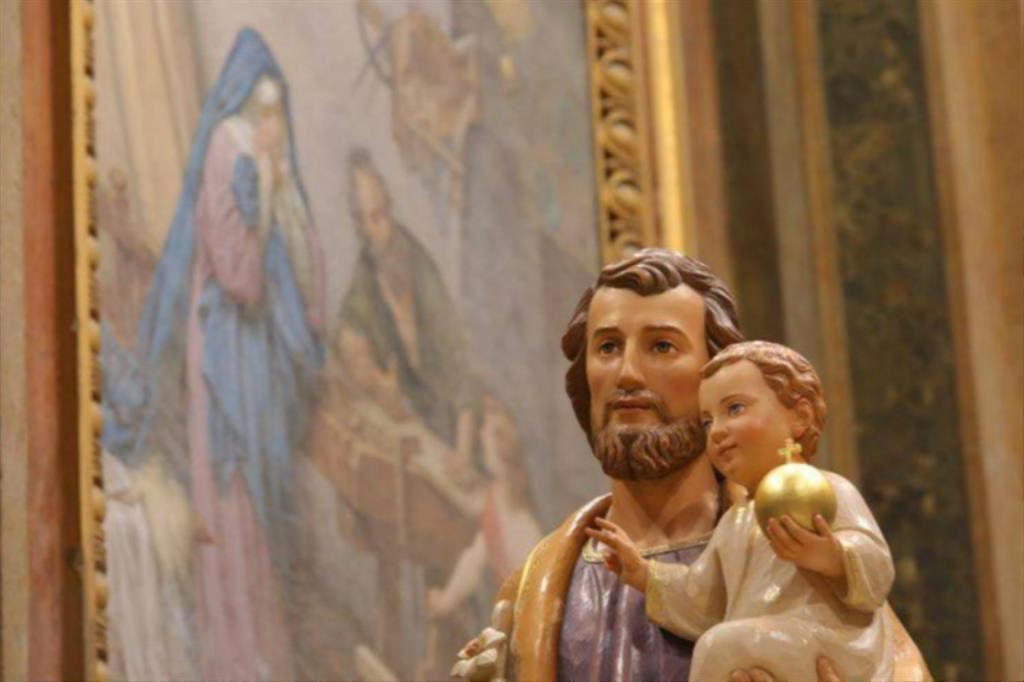 San Giuseppe e il Bambinello