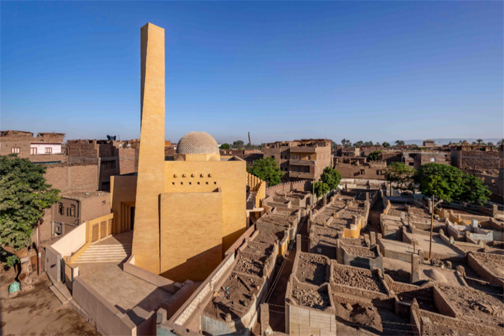 La moschea di Basuna, in Egitto
