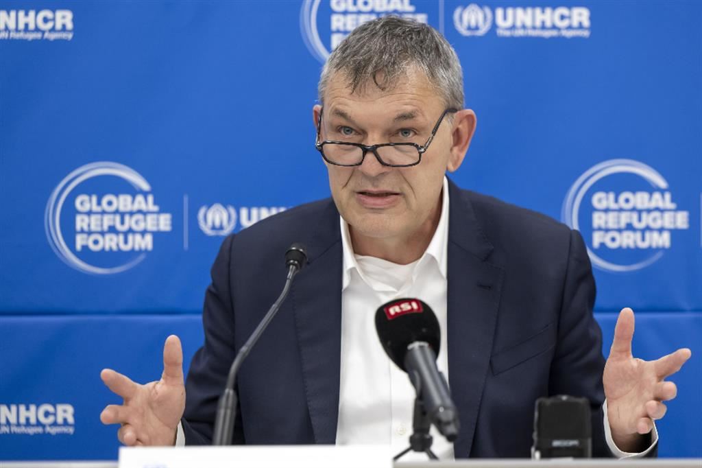 Philippe Lazzarini, a capo dell'Unrwa, l'agenzia dell'Onu per i rifugiati palestinesi