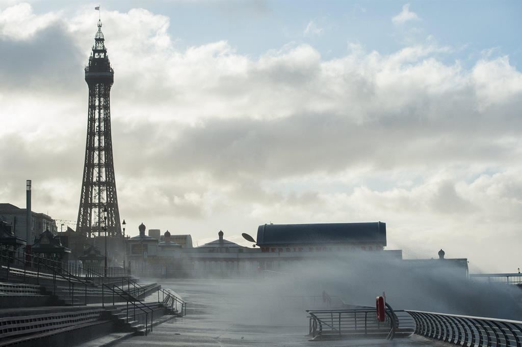 La Blackpool tower, simbolo della contea