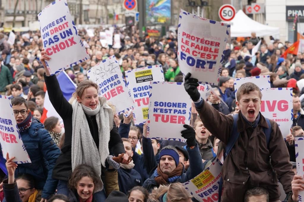 La Marcia per la Vita di Parigi