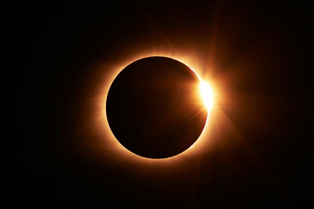Un'eclissi totale di Sole