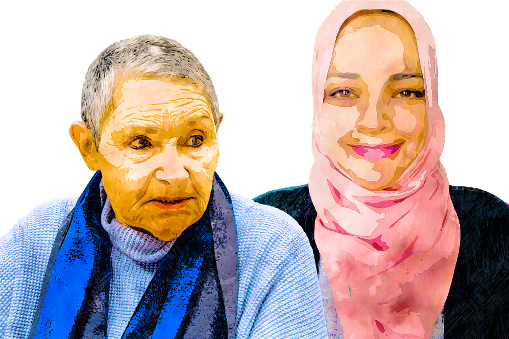 Robi e Layla, attiviste del gruppo Parents circle, hanno perso i loro figli sui fronti opposti della guerra infinita in Medio Oriente