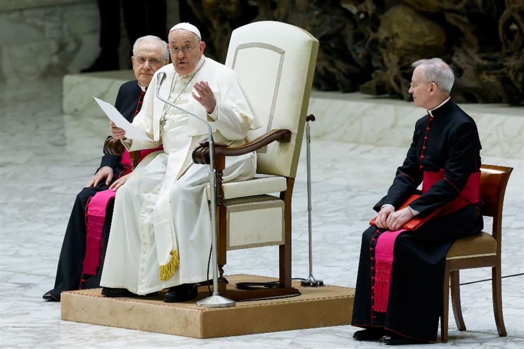 L'intervento del Papa all'incontro con nonni e anziani