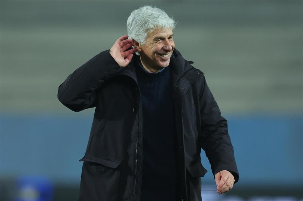 Gian Piero Gasperini, 66 anni, allenatore dell'Atalanta