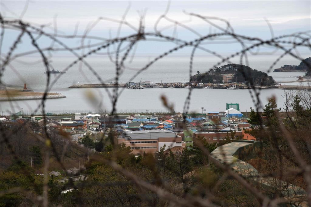 L'isola sudcoreana di Yeonpyeong situata vicino alla zona demilitarizzata di confine tra le due Coree