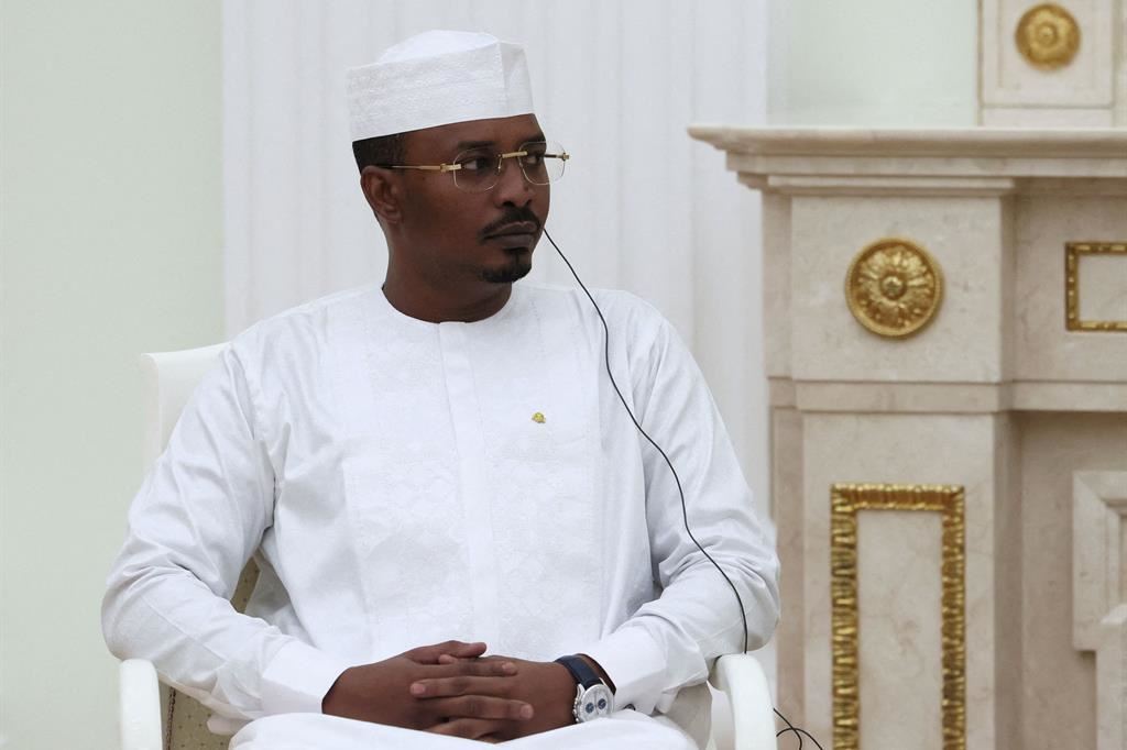 Il presidente ad interim Mahamat Idriss Déby Itno