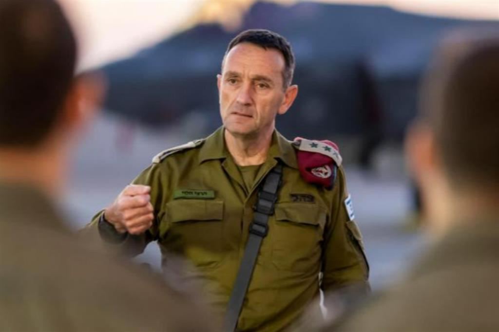 Il capo di Stato maggiore israeliano Herzi halevi