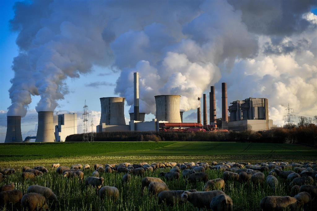 Emissioni da una centrale a carbone