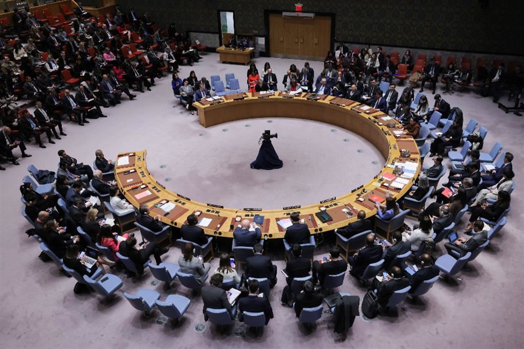 La riunione del Consiglio di sicurezza
